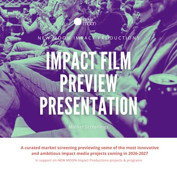 Cover Image for Impact Filmmaking: Presentation and Pre-Release Trailer Screening
