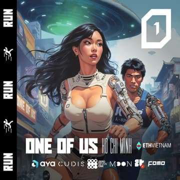 Cover Image for ONE OF US Run & Coffee // Aya, Cudis, 071Labs, Moonring, Superteam Vietnam, FOMO