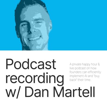 Cover Image for Dan Martell Live Podcast Recording