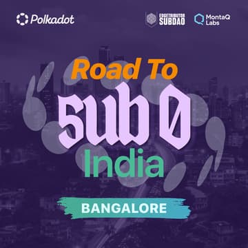 Cover Image for Road to Sub0 India - Builder Party: Bengaluru Edition