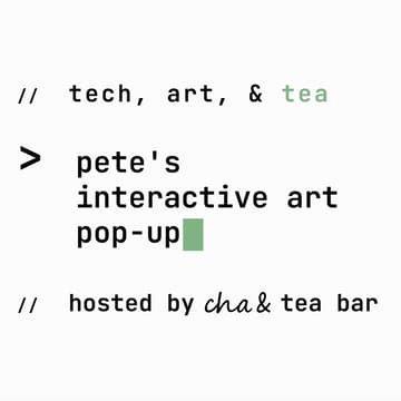 Cover Image for pete's interactive art pop-up