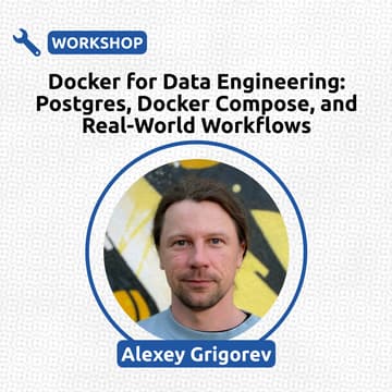Cover Image for Docker for Data Engineering: Postgres, Docker Compose, and Real-World Workflows