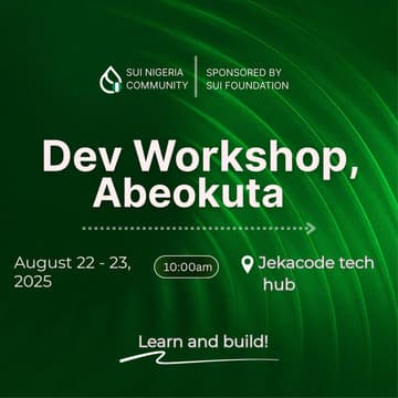 Cover Image for SUI MOVES WITH DEV, Abeokuta.