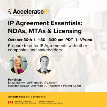Cover Image for IP Masterclass: IP Agreement Essentials - NDAs, MTAs & Licensing