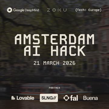 Cover Image for {Tech: Europe} Amsterdam AI Hackathon