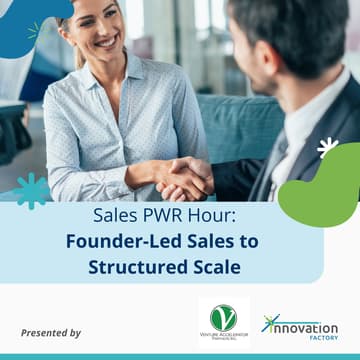 Cover Image for Sales PWR Hour: Founder-Led Sales to Structured Scale