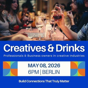Cover Image for Creatives & Drinks: Friday Night Networking