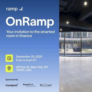 Cover Image for OnRamp- Your invitation to the smartest room in finance