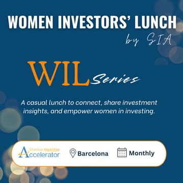 Cover Image for [Barcelona] Women Investors' Lunch by SIA - June 2026