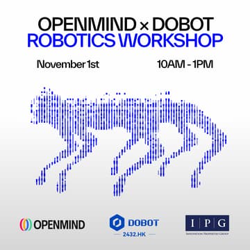 Cover Image for Dobot <> OpenMind Workshop