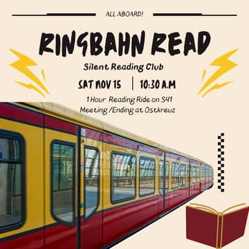 Cover Image for Ringbahn Read: Silent Reading in the S41