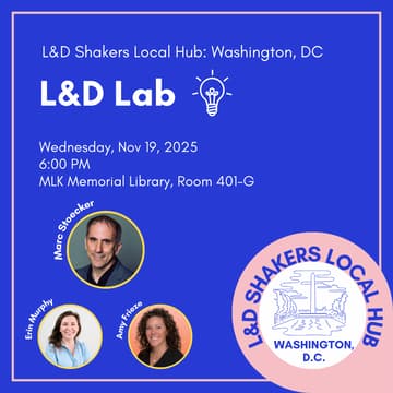 Cover Image for Local Hub Washington DC: L&D Lab at MLK Library