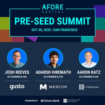 Cover Image for Afore Capital's 8th Annual Pre-Seed Summit