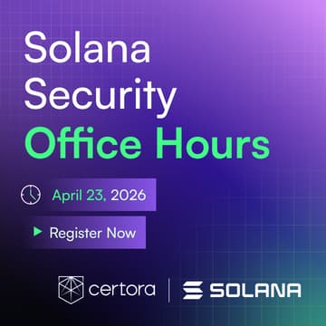 Cover Image for Solana Builders: Certora Virtual Office Hours