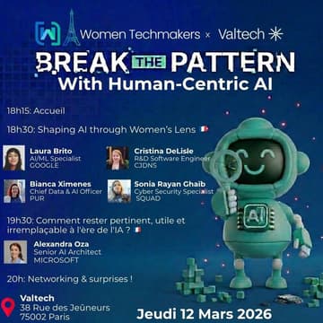 Cover Image for 🚀 IWD 2026: Break the Pattern with Human-Centric AI
