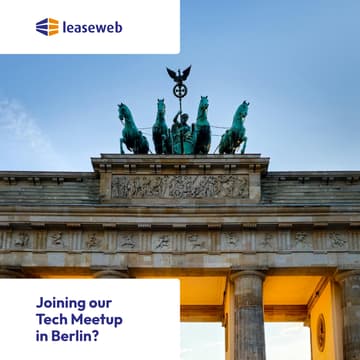 Cover Image for Tech Meetup Berlin - powered by Leaseweb
