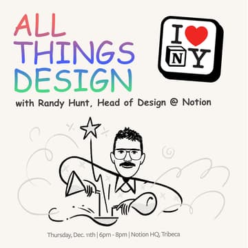 Cover Image for All Things Design with Randy Hunt, Head of Design @ Notion