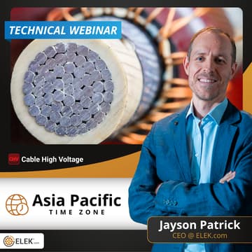 Cover Image for Webinar (APAC Time) - Calculating HV Cable Sheath Circulating Currents and Standing Voltages