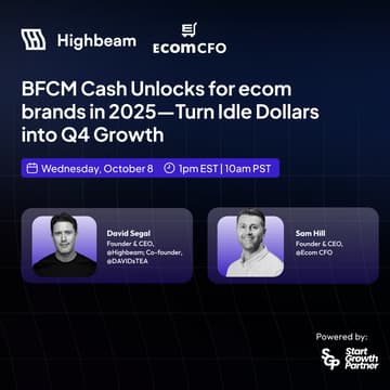 Cover Image for BFCM Cash Unlocks for ecom brands in 2025—Turn Idle Dollars into Q4 Growth