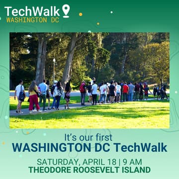Cover Image for TechWalk | Washington DC, 4/18