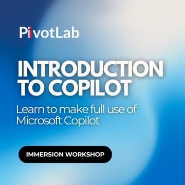 Cover Image for Immersion Workshop: Introduction to Copilot