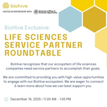 Cover Image for BioHive Exclusive: Service Partners Roundtable