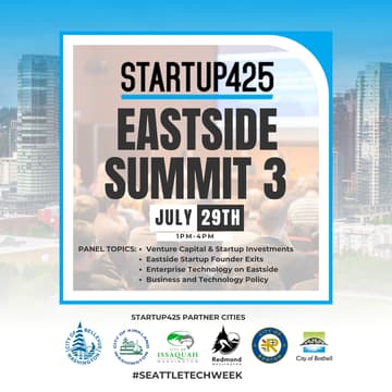 Cover Image for Startup425 Eastside Summit 3 (Seattle Tech Week)