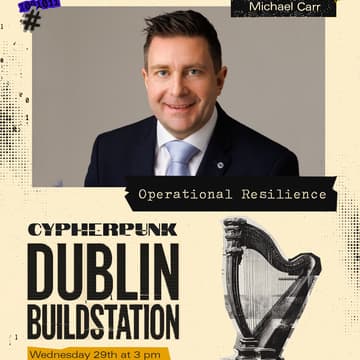 Cover Image for Operational resilience - Michael Carr