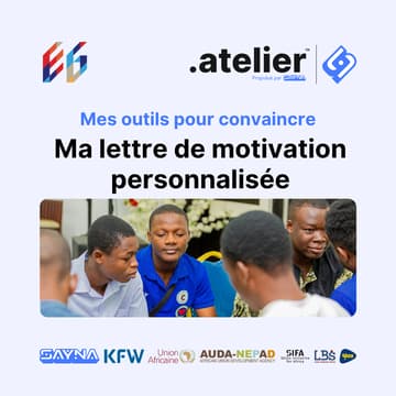 Cover Image for 🧩 SAYNA .atelier I Ma lettre de motivation personnalisée