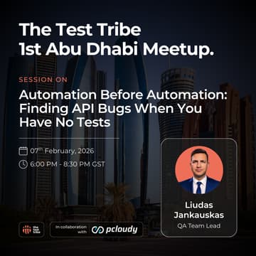 Cover Image for Automation Before Automation | Abu Dhabi Meetup