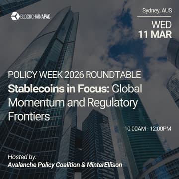 Cover Image for Avalanche Policy Coalition | Stablecoins in Focus: Global Momentum and Regulatory Frontiers