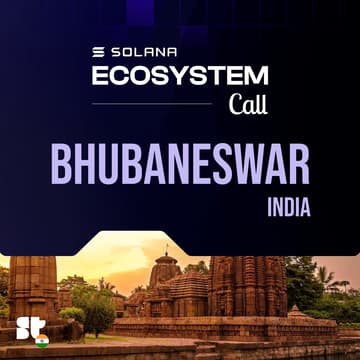 Cover Image for Solana Ecosystem Call IRL - Bhubaneswar, India