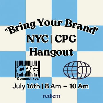 Cover Image for "Bring Your Brand" | NYC CPG Hangout