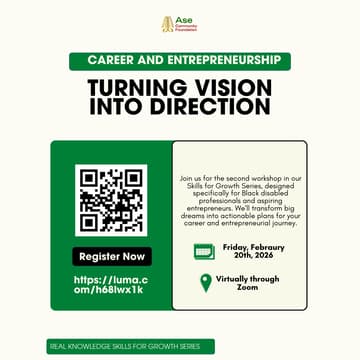 Cover Image for Skills for Growth Workshop 2: Turning Vision into Direction (CAREER)