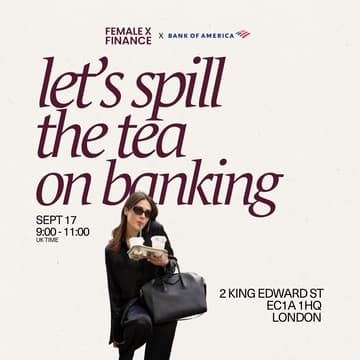 Cover Image for Female x Finance x Bank of America