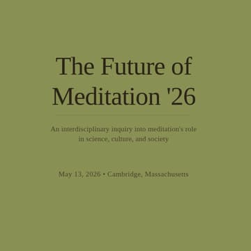 Cover Image for The Future of Meditation '26