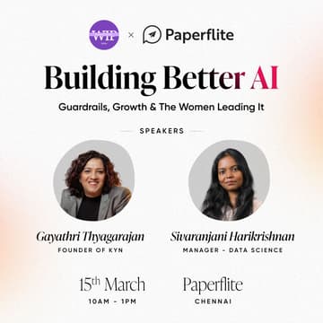 Cover Image for Building Better AI: Guardrails, Growth & the Women Leading it