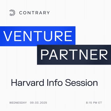 Cover Image for Harvard Venture Partner Info Session
