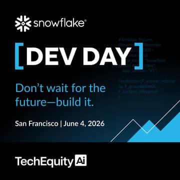 Cover Image for Snowflake [DEV DAY]