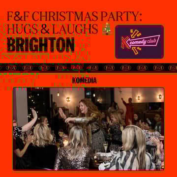 Cover Image for 🎄 F&F Christmas Party: Hugs & Laugh at Komedia