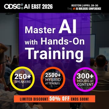 Cover Image for ODSC AI East 2026 | The #1 AI Builders Conference