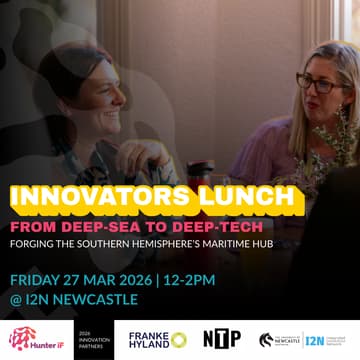 Cover Image for Innovators Lunch: From Deep-Sea to Deep-Tech