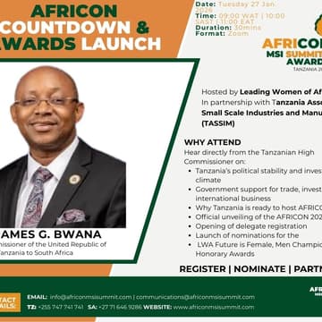 Cover Image for AFRICON Summit and Awards Countdown - Virtual