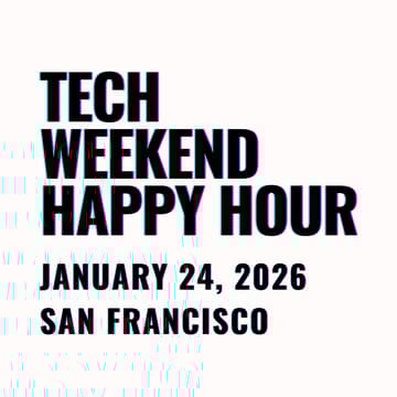 Cover Image for AI Startup Pitch Competition & Networking Happy Hour | Tech Weekend San Francisco