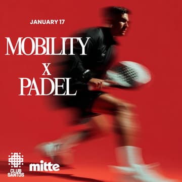 Cover Image for MOBILITY x PADEL