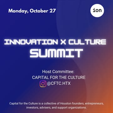 Cover Image for Innovation x Culture: Welcome to Houston