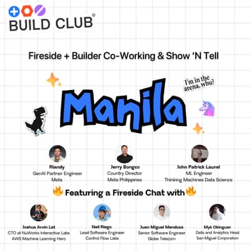 Cover Image for Build Club Manila x Meta