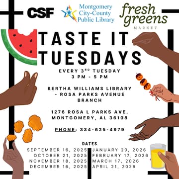 Cover Image for Taste It Tuesdays
