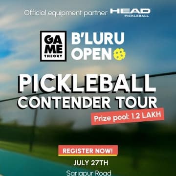 Cover Image for B'LURU OPEN Contender Tour - Sarjapur Road.