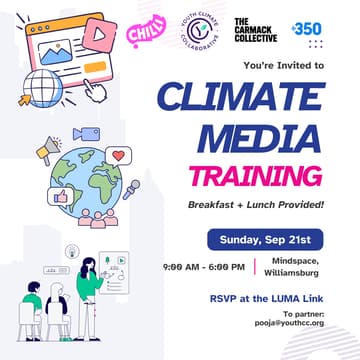 Cover Image for Climate Media Training